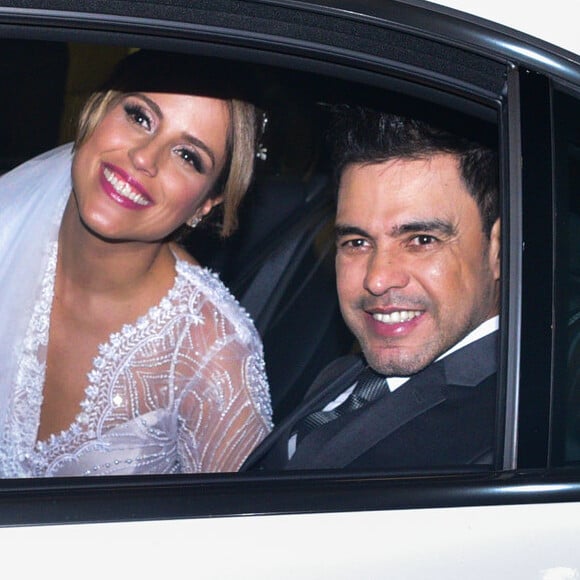 Camilla Camargo, filha do meio de Zezé Di Camargo, se casou com Leonardo Lessa em setembro de 2018