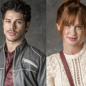 Júnior (José Loreto) rouba beijo de Luz (Marina Ruy Barbosa) e deixa a professora sem reação nos próximos capítulos da novela 'O Sétimo Guardião'