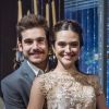 Juliana Paiva e Nicolas Prattes foram par romântico na novela 'O Tempo Não Para'