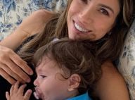 Grávida, Patricia Abravanel ganha carinho da filha, Jane, na barriga:'Caçulinha'