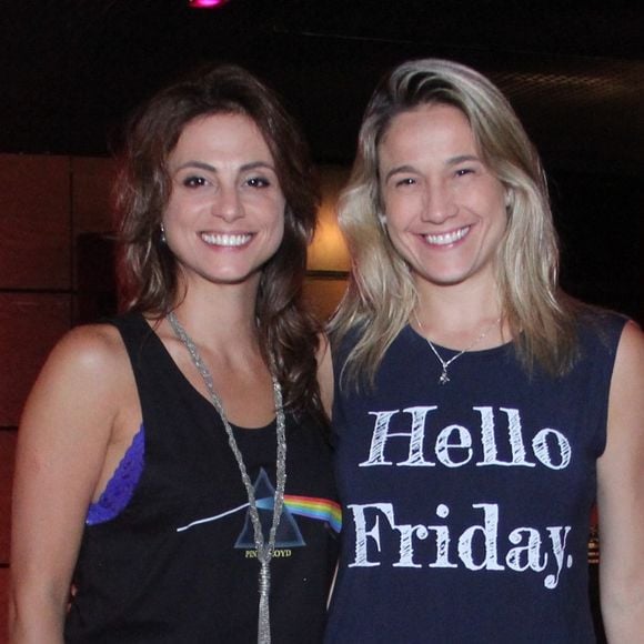 Fernanda Gentil é casada com Priscila Montandon, que elogiou a mudança visual: 'Fica linda em qualquer cor'