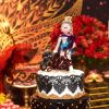 Lexa apostou em um bolo de quatro camadas com direito a uma bonequinha que lembra a cantora em clima de carnaval, nesta quarta-feira, dia 20 de fevereiro de 2019
