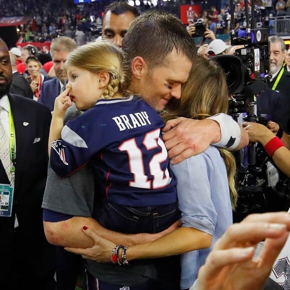 Gisele Bündchen e Tom Brady tiveram a sua segunda filha, Vivian, no dia 5 de dezembro de 2012