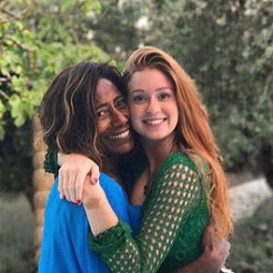 'Como eu te amo, Marina! Adoro sua vida. Sua verdade de alma! Seu caráter!', disse Gloria Maria
