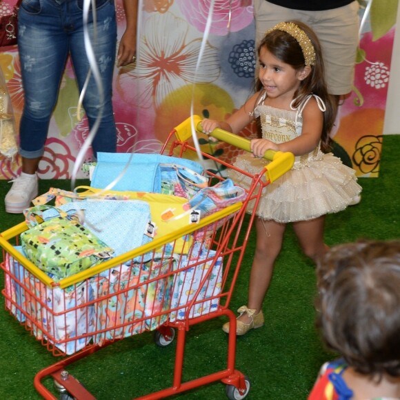 Maria Flor foi a estrela do evento