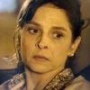 Cora (Drica Moraes) forja teste de DNA, mas golpe dá errado e ela é desmascarada, em 'Império', em 9 de outubro de 2014