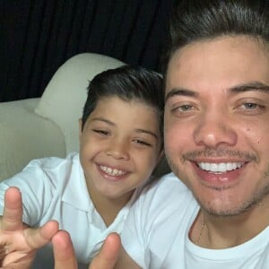 Yhudy, de 8 anos, é filho de Wesley Safadão com a influencer Mileide Mihaile