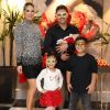 Wesley Safadão compartilhou uma foto com a família no Instagram nesta terça-feira, 26 de fevereiro de 2019