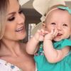 Eliana compartilha vários momentos com a filha, Manuela, nascida em setembro de 2017