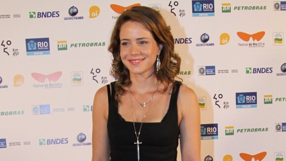 Leandra Leal e Marco Pigossi prestigiam exibição de filme no Festival do Rio