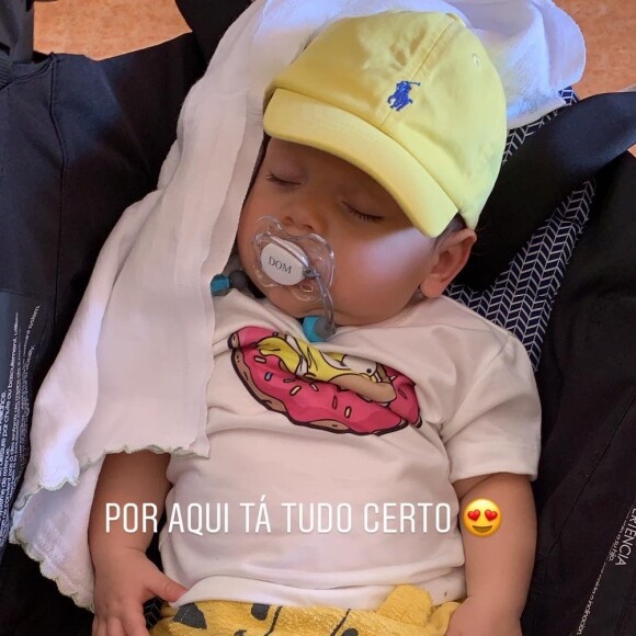 Wesley Safadão também vestiu filho Dom com look do Homer Simpson