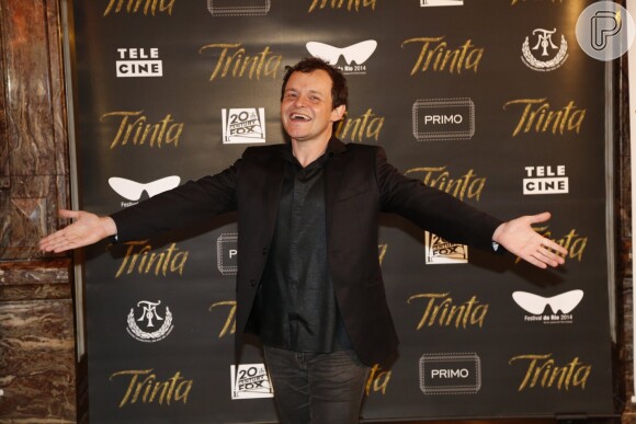 Matheus Nachtergaele, protagonista do 'Trinta', lança o filme em sessão de gala do filme 'Trinta', no Theatro Municipal, no Rio