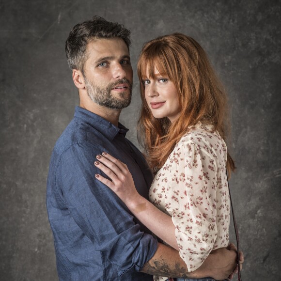Bruno Gagliasso é protagonista na novela 'O Sétimo Guardião' e forma par romântico com Marina Ruy Barbosa.
