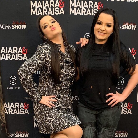 Maiara, dupla de Maraisa, escolheu o tornozelo para a nova tatuagem