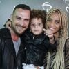 Igor Rickli e a mulher, Aline Wirley, levaram o filho, Antônio, para assistir ao espetáculo 'OVO', do Cirque du Soleil, no Rio de Janeiro