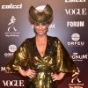 Baile da Vogue: adereço de cabeça de Suzana Pires deu ainda mais destaque ao look