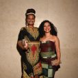 Baile da Vogue: Lia Maria e Sara Loiola apostaram nas cores e estampas