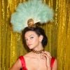 Baile da Vogue: Marina Nery elegeu vestido vermelho e chocker vazada