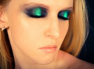 Maquiagem metalizada e bold eyes são apostas de expert para o Lollapalooza