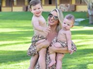 Andressa Suita fica encantada com semelhança entre os filhos: 'Mãe não aguenta'
