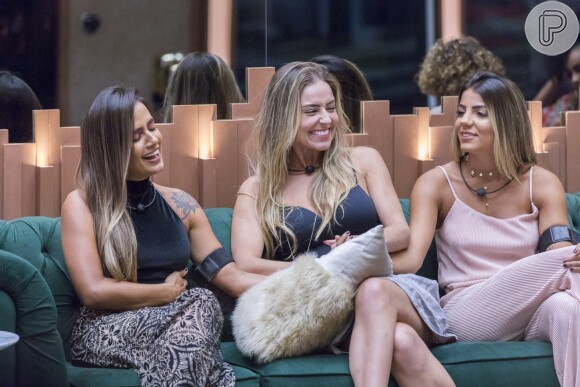 Paula, Hariany e Carol têm saído ilesas dos paredões enfrentados no 'Big Brother Brasil'