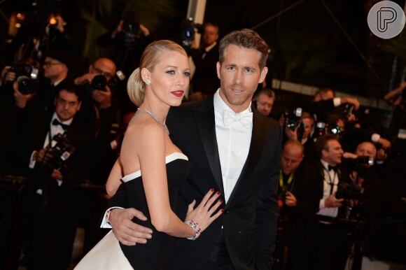 Ryan Reynolds and Blake Lively arriving at Captives screening held at the Palais Des Festivals in Cannes, France on May 16, 2014, as part of the 67th Cannes Film Festival. Photo by Nicolas Briquet/ABACAPRESS.COM16/05/2014 - Cannes