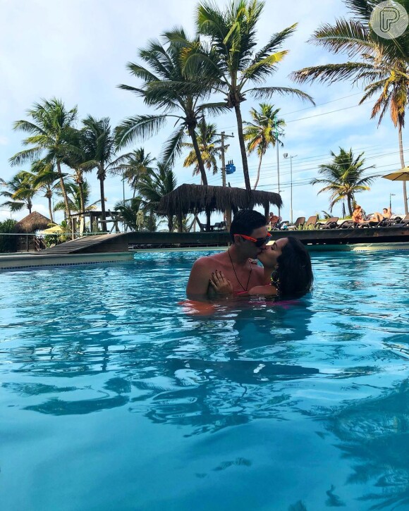 Suzanna Freitas e o namorado, Gabriel Simões, passaram dias em Maceió, nas Alagoas: 'Já estou com saudade'