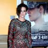 Kristen Stewart divulga o filme 'Camp X-Ray', em 7 de outubro de 2014