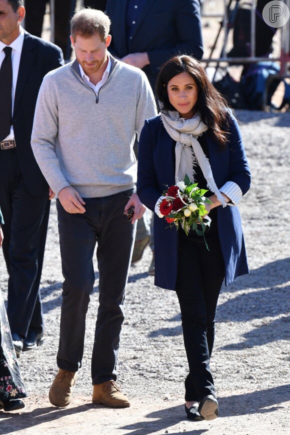 Meghan Markle e o marido, o príncipe Harry, também vão guardar segredo em relação ao nascimento do filho
