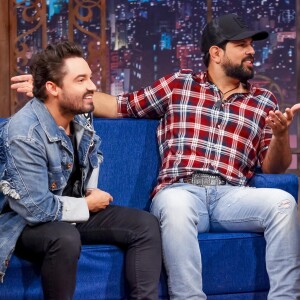 Fernando e Sorocaba foram entrevistados por Danilo Gentili