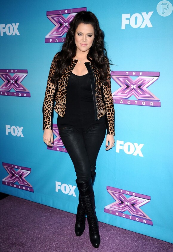 Khloé Kardashian não agradou à produção do 'The X-Factor'