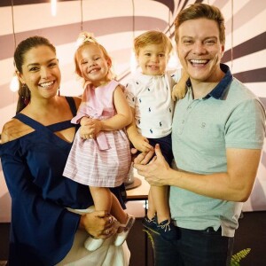 Thais Fersoza concilia rotina de trabalho com a criação dos filhos