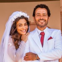 Amadeu e Maria da Paz fazem pacto de paz para se casarem em 'A Dona do Pedaço'