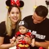 Filho de Wesley Safadão, Dom, de 8 meses, encantou a web ao surgir fantasiado de Pato Donald, após comemorar mêsversário vestido de Mickey: 'Príncipe'