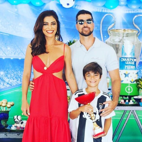 Juliana Paes disse ainda faltar às festas em família por conta das gravações da novela 'A Dona do Pedaço': 'É o aniversário de um irmão, uma festa de outro parente'