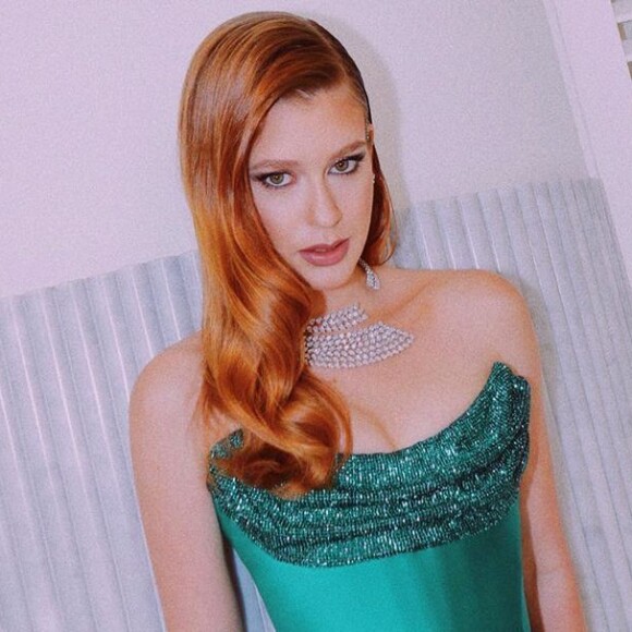 Responsável pela make de Marina Ruy Barbosa, Harold James comparou a atriz com o personagem de desenho: 'Minha brasileira Jessica Rabbit'