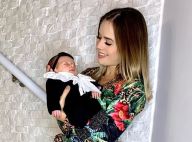 Thaeme mostra a filha, Liz, sorrindo durante o sono: 'Momento sonhando'. Vídeo!