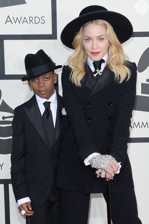 Madonna também tem filhos do coração. Cheio de estilo, David Banda acompanha a mãe famosa em eventos