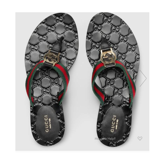 O sapato que Simone, irmã de Simaria, ganhou está disponível no site da Gucci e está avaliado em R$1.671,60.