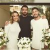 Carol Dantas e Vinicius Martinez se casaram no civil nesta semana