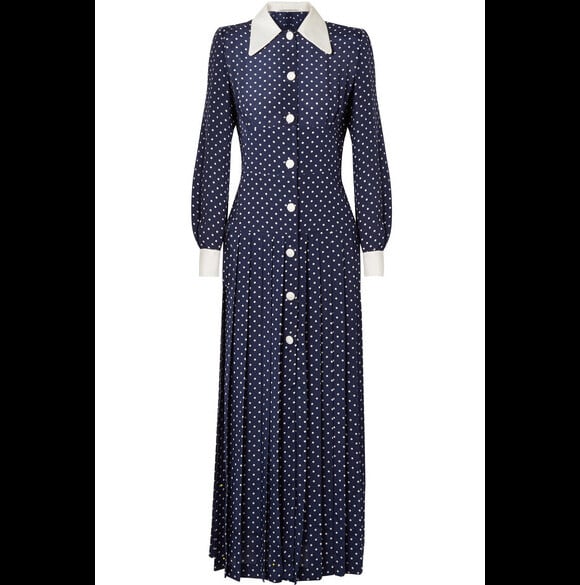 Kate Middleton elegeu o vestido da grife Alessandra Rich, que custa R$ 5.600 e no momento está esgotado no e-comerce