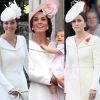 Kate Middleton usou trench coat Alexander McQueen no casamento de Meghan Markle e no batizado de Charlotte