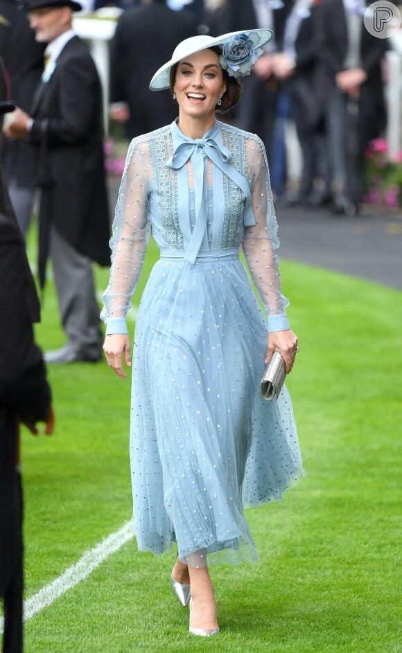 Kate Middleton usou um look Elie Saab de R$ 7,8 mil