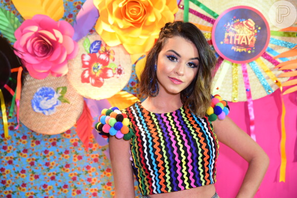 Famosos marcam presença e agitam o São João da Thay, em São Luís, no Maranhão, na noite desta quarta-feira, 19 de junho de 2019