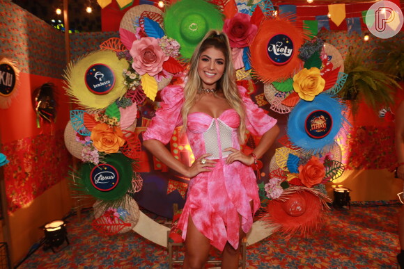 Famosos marcam presença e agitam o São João da Thay, em São Luís, no Maranhão, na noite desta quarta-feira, 19 de junho de 2019