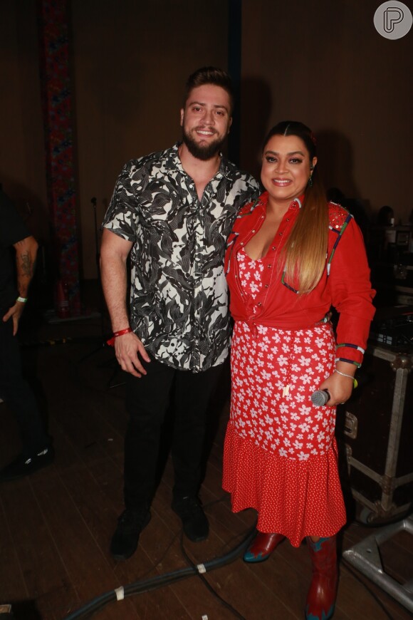 Famosos marcam presença e agitam o São João da Thay, em São Luís, no Maranhão, na noite desta quarta-feira, 19 de junho de 2019