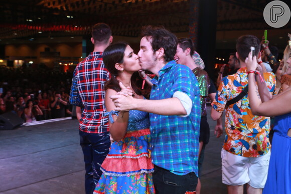 Famosos marcam presença e agitam o São João da Thay, em São Luís, no Maranhão, na noite desta quarta-feira, 19 de junho de 2019