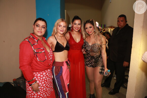 Famosos marcam presença e agitam o São João da Thay, em São Luís, no Maranhão, na noite desta quarta-feira, 19 de junho de 2019