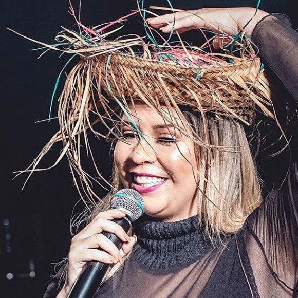 Marilia Mendonça fez show na cidade de Amargosa, no interior da Bahia, na noite desta segunda-feira, 24 de junho de 2019