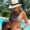 Desde o começo da gravidez de Ticiane Pinheiro, Rafa Justus interagia com a irmã, Manuela